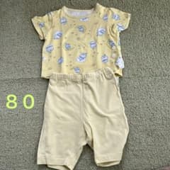 ドラえもん　パジャマ　半袖　UNIQLO 80のサムネイル