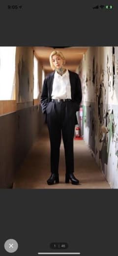 G.O.C セットアップ　黒　韓国系ファッションのサムネイル