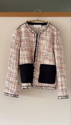 ESCADA ノーカラージャケット 34のサムネイル