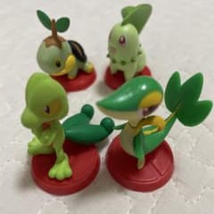 ポケットモンスター チョコエッグ 旅立ちの3匹 ミニフィギュア 4体セットのサムネイル