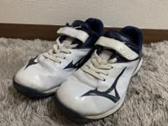 トレーニングシューズ ミズノ 少年用 野球 アップシューズ ゴム紐×ベルト式のサムネイル