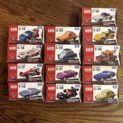 シ*ト様 トミカ　カーズ　まとめ売り　廃盤品 カーズ トミカ 13台セット 廃盤 新品 カーズ2 C-16〜C-28 - メルカリ