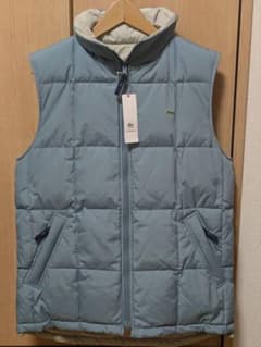 LACOSTE ラコステ リバーシブル ダウンベスト ライトブルー - メルカリ