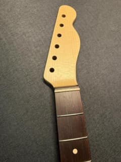 Telecaster 交換ネック ローズ指板 柾目メイプル Uシェイプのサムネイル