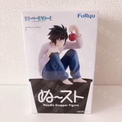 ②【新品未開封】ぬーどるストッパーフィギュア DEATH NOTE L エル