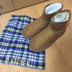 新品 ダブルクローゼット ノベルティ ムートンのサムネイル