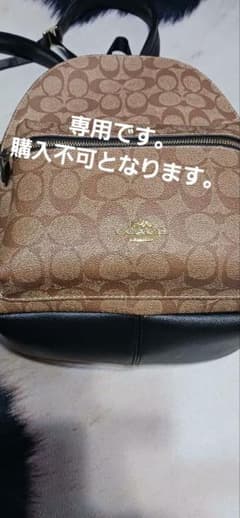 COACH リュック ブラウン ブラックのサムネイル