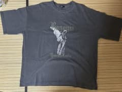 グレー Tシャツ Mサイズ y2k 平成 グランジ フェードのサムネイル