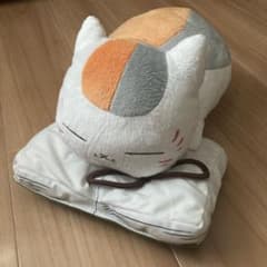 [미품] 이치 반 쿠지 나츠메 친구장 냥코 선생님과 독서 시간 B상 봉제인형
