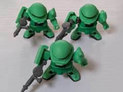 ガシャポン戦士NEXT ザク3体セットのサムネイル