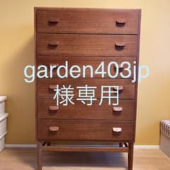 garden403jp様専用　北欧ヴィンテージ　チーク材チェストのサムネイル