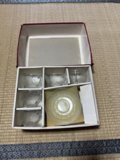 Deluxe Tea Set CC-02AB レリーフガラス カップ&ソーサーのサムネイル