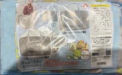 こ*は様 すみっこぐらし　たびきぶん　折りたたみ3WAYバッグ　水色