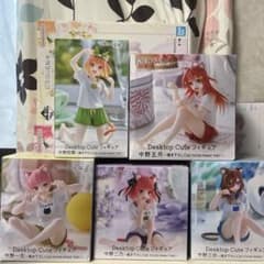 五等分の花嫁 Desktop Cute フィギュア 5種セット - メルカリ