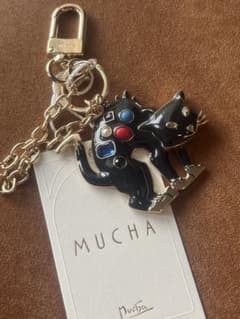MUCHA イルゼキャッツ　猫のチャーム カラーストーン付き MUCHA イルゼキャッツ 猫のチャーム カラーストーン付き - メルカリ
