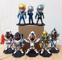 ワーコレ　仮面ライダーフォーゼ　メテオ　8体セット　箱無しのサムネイル