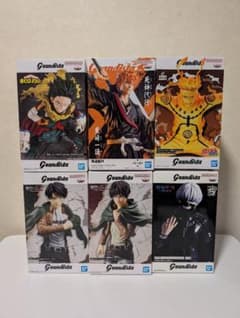 人気キャラ Grandista フィギュア まとめ売り 6個セット Grandista まとめ売り フィギュア 6体セット - メルカリ