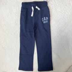 GAP キッズ ロゴ入りパンツ S ネイビーのサムネイル
