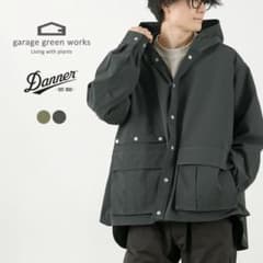 ☆【美品】 Danner フードジャケット ガレージグリーンワークス別注撥 