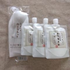 どろあわわ 洗顔料 3個セット 泡立てネット付き - メルカリ