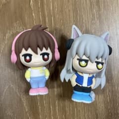 幽☆遊☆白書　ダイソー　ちょこラバ！　CUTOT 妖狐蔵馬＆螢子　マスコットのサムネイル