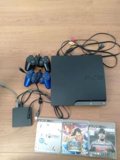 プレイステーション3本体　ソフト3本セットのサムネイル