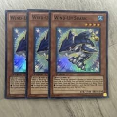 希少】遊戯王 英語版 ORCS版 ゼンマイシャーク スーパーレア 1st 3枚