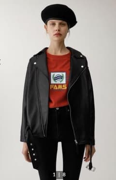 MOUSSY オーバーサイズライダースジャケットのサムネイル
