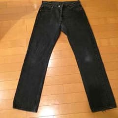 リーバイス501 ブラックデニムのサムネイル