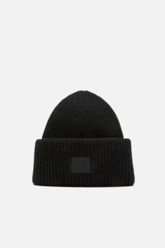 Acne Studios ラージFACEロゴビーニー - ヤク - メルカリ