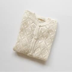 soor ploom 透かし編カーディガン 6Y 7Y 110 120のサムネイル