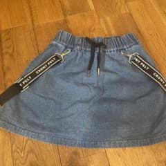 ピンクラテ ショルダー付スカートのサムネイル