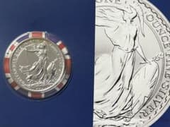 希少】 2012年 ブリタニア銀貨イギリスロイヤルミント専用スライド