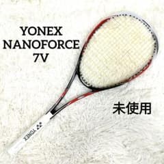 軟式ラケット 前衛 7V ナノフォース ヨネックス ✨未使用✨ 黒赤 黒赤 軟式ラケット 前衛 7V ナノフォース ヨネックス ✨未使用✨ ラケット(軟式用)
