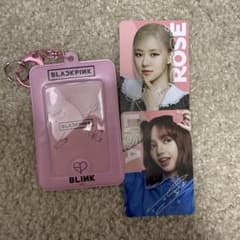 BLACKPINK ロゼ、リサ、カードストラップ - メルカリ