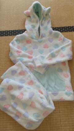 セットアップ もこもこルームウェア 女の子 150cmのサムネイル
