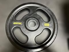 IROTEC ラバーコーティング ダンベルプレート 10kg 2枚セット - メルカリ