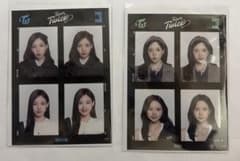 twice 미나 나영 THIS IS FOR 증명 사진 스티커