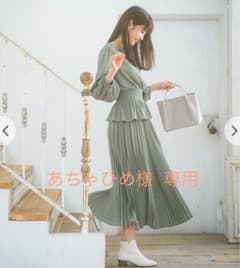 フェミニンブラウジングブラウスSET ワンピースのサムネイル