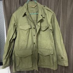 ぱ*ら様 USED フランス軍 M-47 フィールドジャケット 前期型 コットンのサムネイル