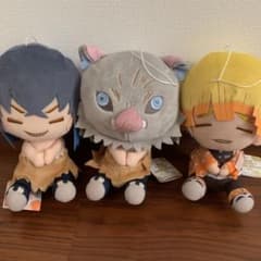 鬼滅の刃　ぬいぐるみ　3点セットのサムネイル