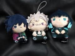 Demon Slayer: Kimetsu no Yaiba Mochi Piko Plush Toy Set of 3