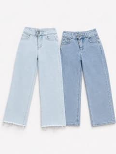 レディース デニムパンツ 2本セット ストレートのサムネイル