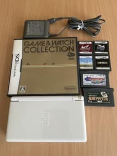 Nintendo DS Lite 本体　ソフト7本まとめ売りのサムネイル