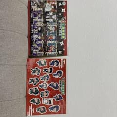 忍たま　極楽湯コラボ　ステッカーシート（2枚セット）のサムネイル