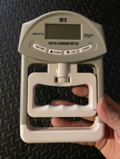 値下げ！　BPS 握力計　90kgまで計れます！のサムネイル