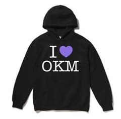 I ❤️ OKM ブラックパーカー YOKO ほぼ定価のサムネイル