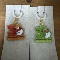 ポケモン 30周年 アクリルチャーム 2点セットのサムネイル