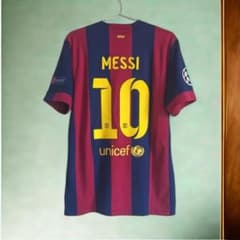 14-15 FC Barcelona メッシ 背番号10 半袖 シャツ - メルカリ