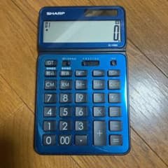 SHARP シャープ 電卓 12桁 ディープブルーのサムネイル